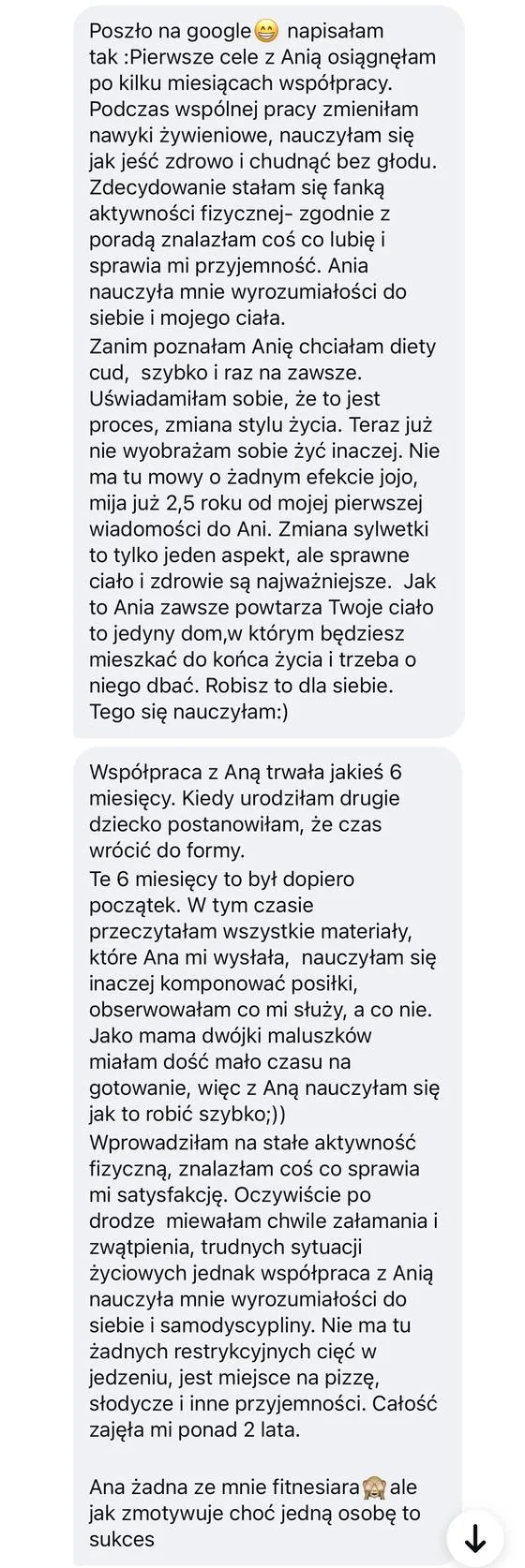 odNowa, efekty klientki: Magda 2,5 roku bez efektu jo-jo